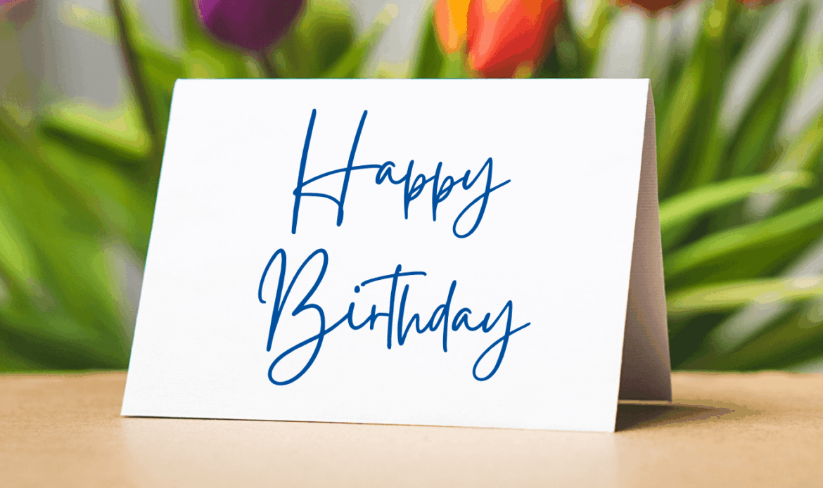 Geburtstagskarte