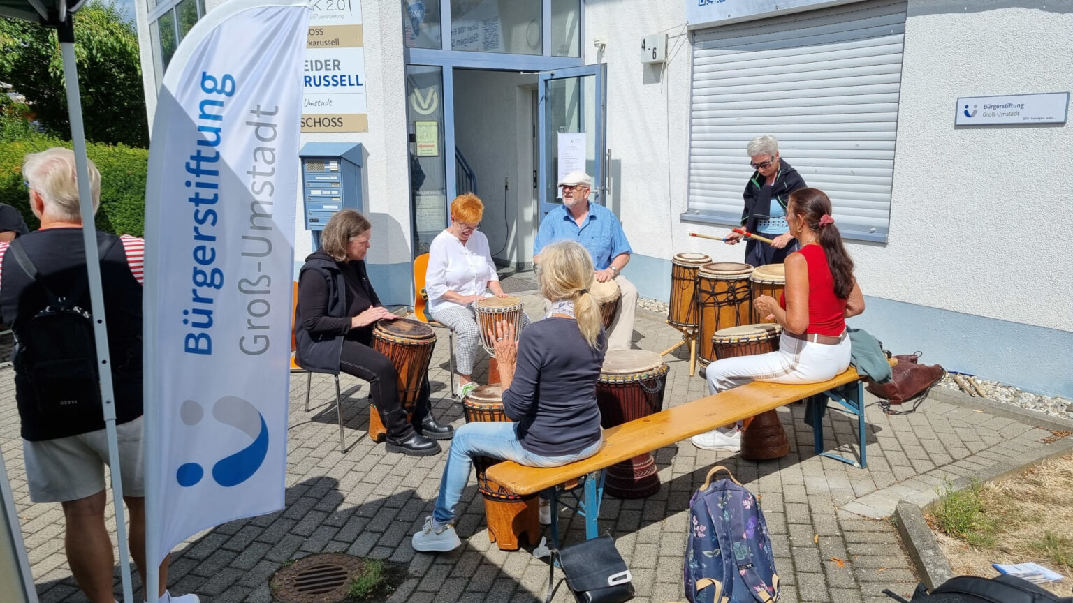 Tag der offenen T&uuml;r 2026 - Trommelauff&uuml;hrung mit dem Trommeltreff